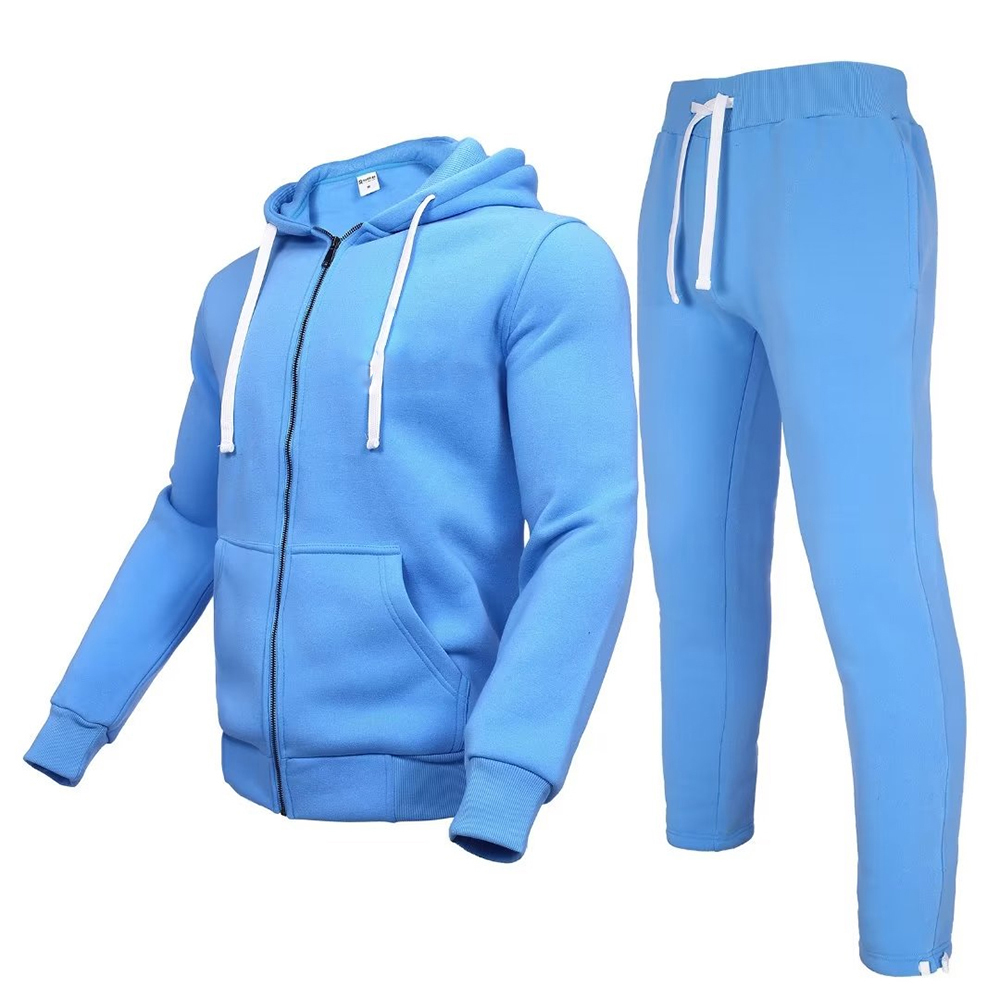 Improvment Sports Men's Athletic Running Tracksuit Set Casual Full Zip Jogging Sweat Suit