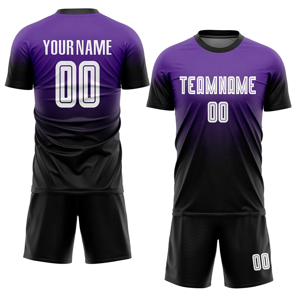 Improvment Sports 2024 Latest Design Soccer Uniform Set New Arrival Team Name Men Soccer Sports Football Uniforms For Sale